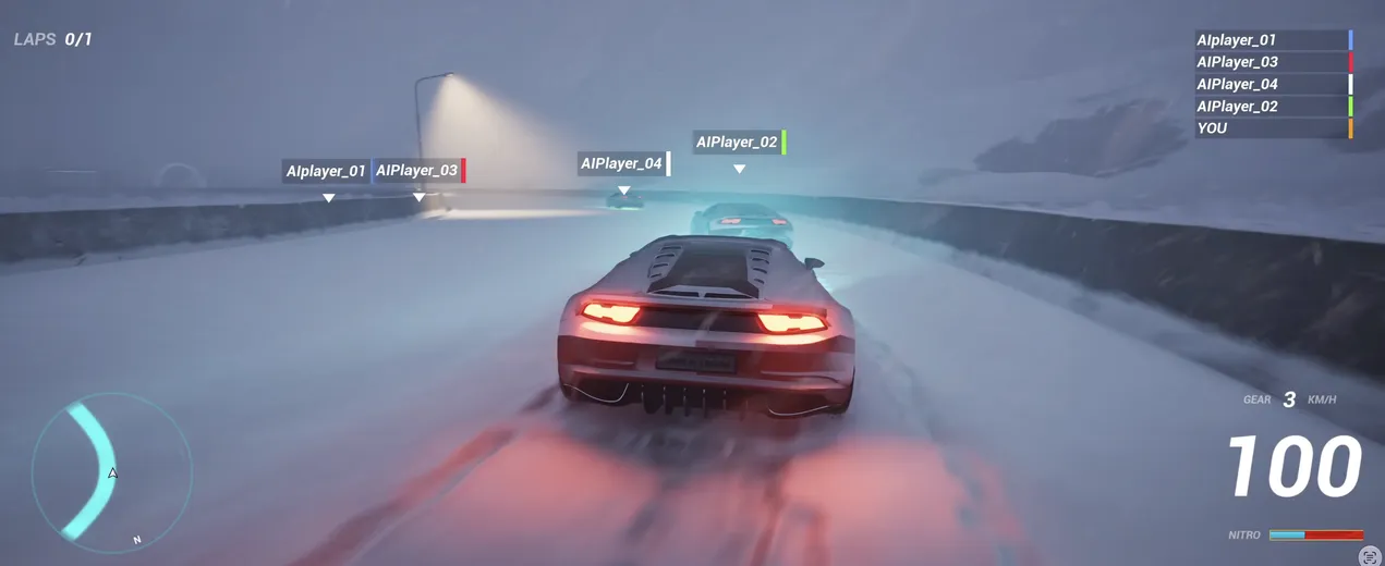 Studierendenprojekt, erstellt in Unreal Engine 5