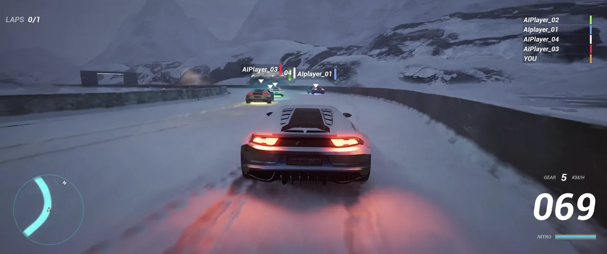 Studierendenprojekt, erstellt in Unreal Engine 5