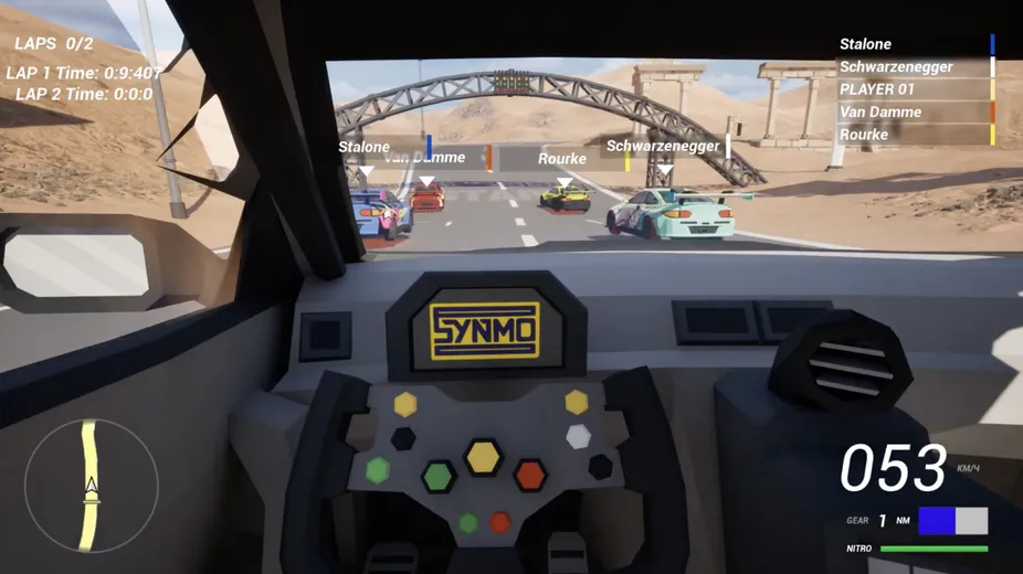 Studierendenprojekt, erstellt in Unreal Engine 5