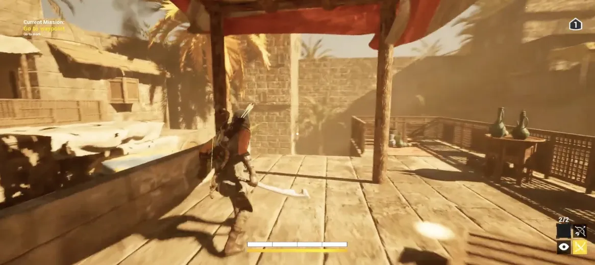 Studierendenprojekt, erstellt in Unreal Engine 5