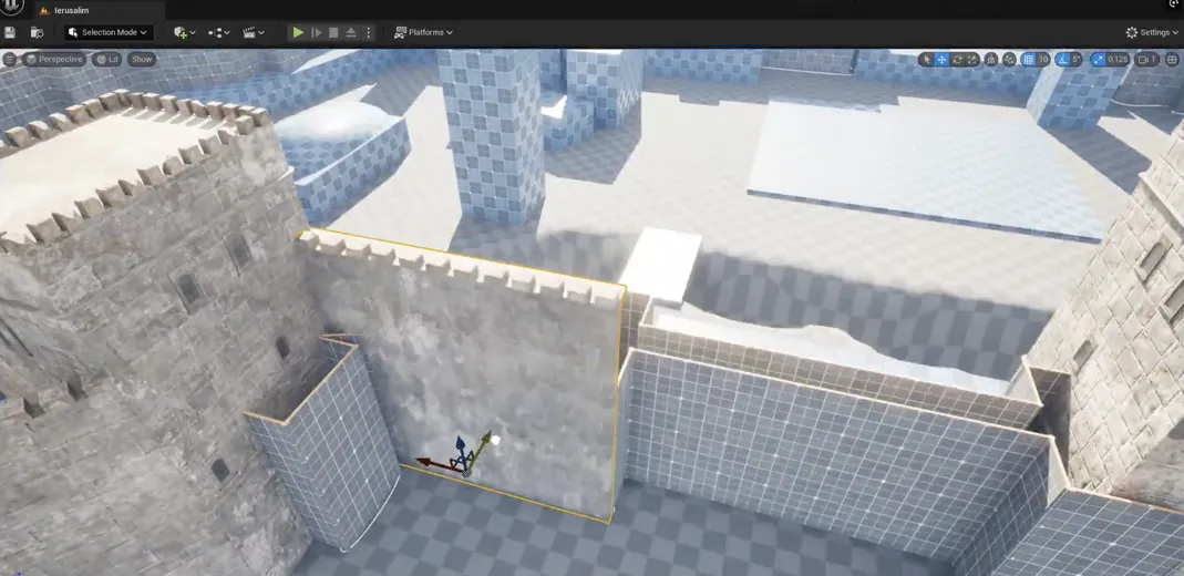 Studierendenprojekt, erstellt in Unreal Engine 5