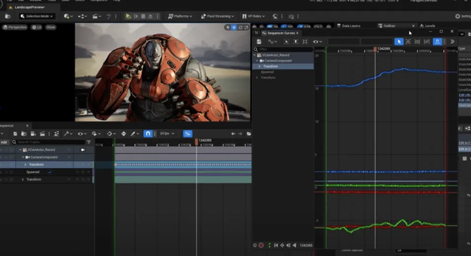 Studierendenprojekt, erstellt in Unreal Engine 5