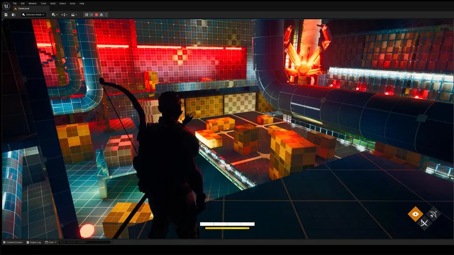 Studierendenprojekt, erstellt in Unreal Engine 5